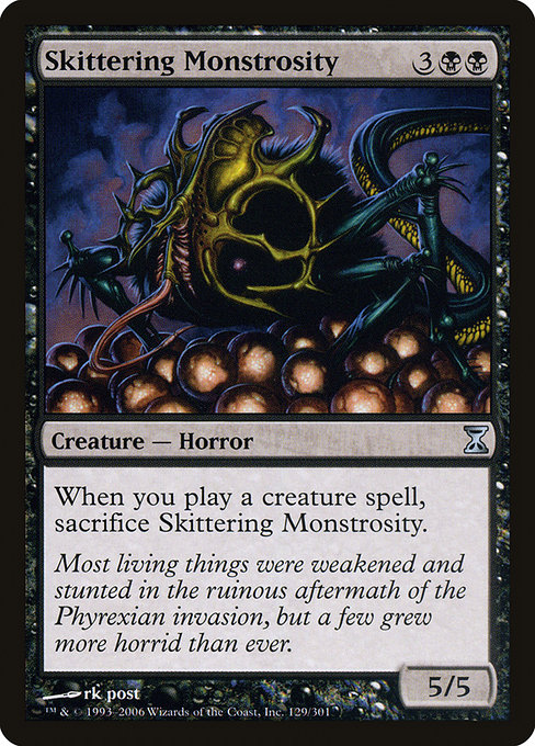 Skittering Monstrosity from Time Spiral