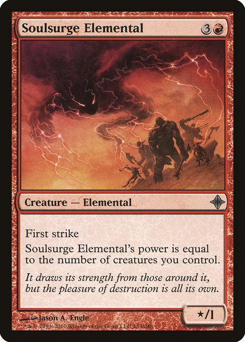 Soulsurge Elemental highlighted card art