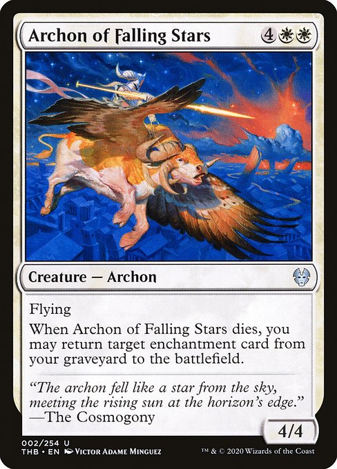 Archon of Falling Stars from Theros Beyond Death