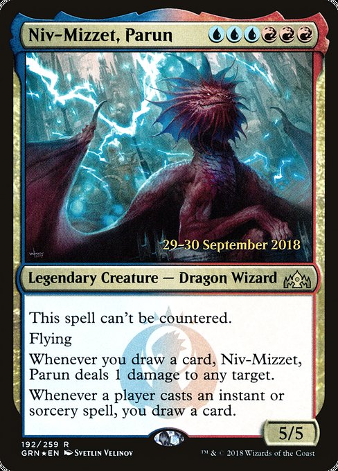Niv-Mizzet, Parun from Guilds of Ravnica Promos