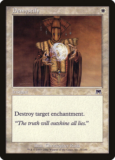 Demystify from Onslaught