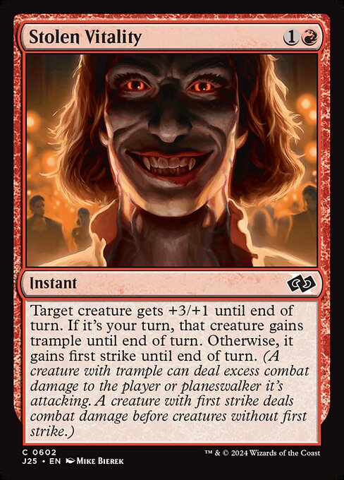 Stolen Vitality highlighted card art
