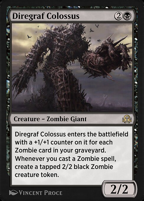 Diregraf Colossus from Shadows over Innistrad Remastered