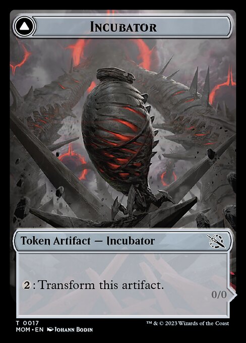Incubator // Phyrexian from March of the Machine Tokens