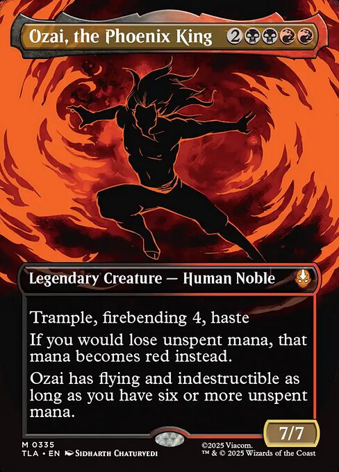 Ozai, the Phoenix King from Avatar: The Last Airbender