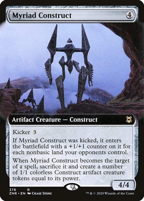 Myriad Construct from Zendikar Rising