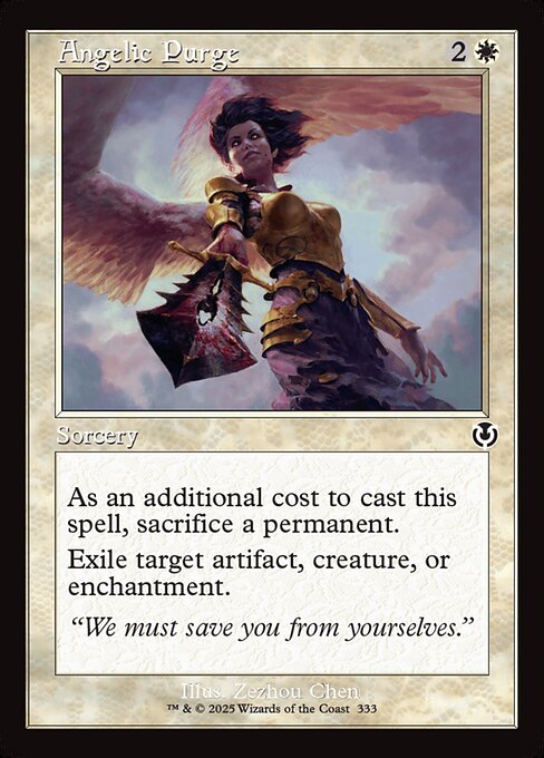 Angelic Purge highlighted card art