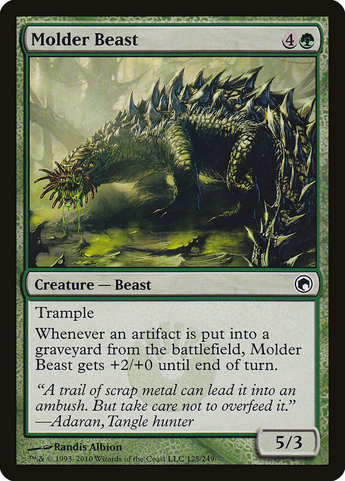 Molder Beast from Scars of Mirrodin