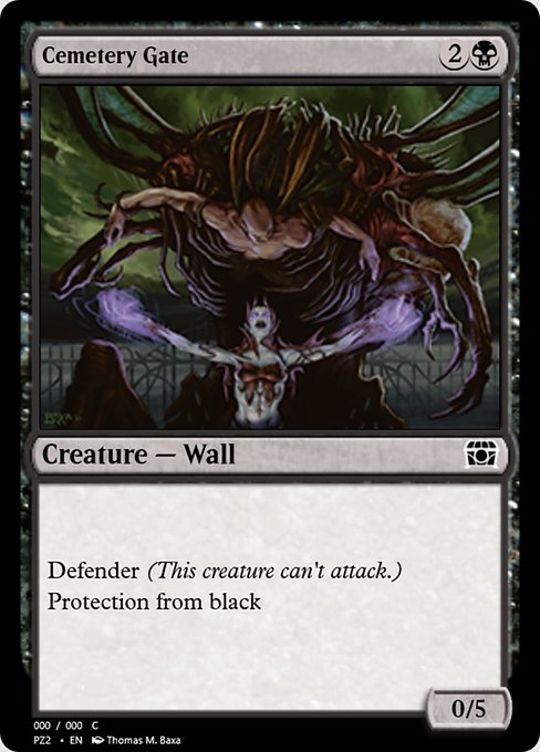 Cemetery Gate highlighted card art