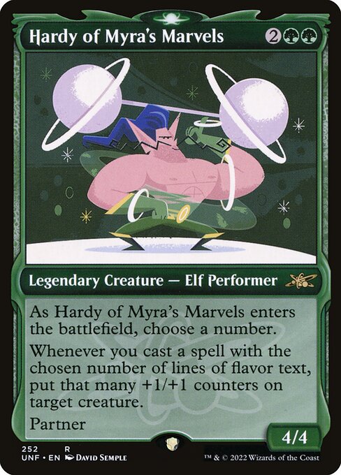 Hardy of Myra's Marvels from Unfinity