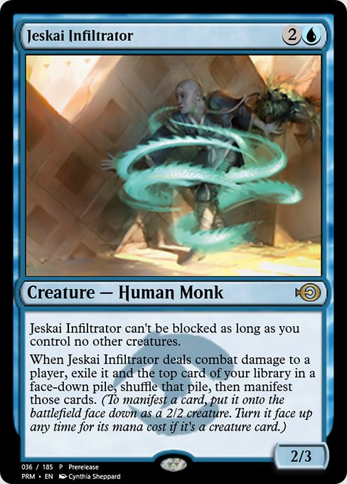 Jeskai Infiltrator from Magic Online Promos