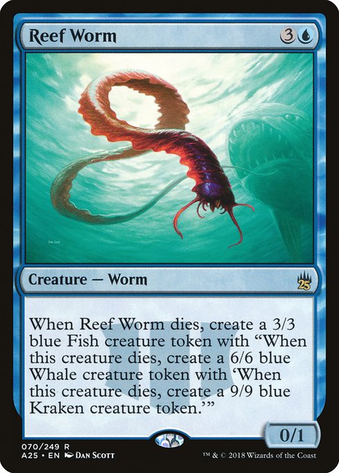 Reef Worm from Masters 25