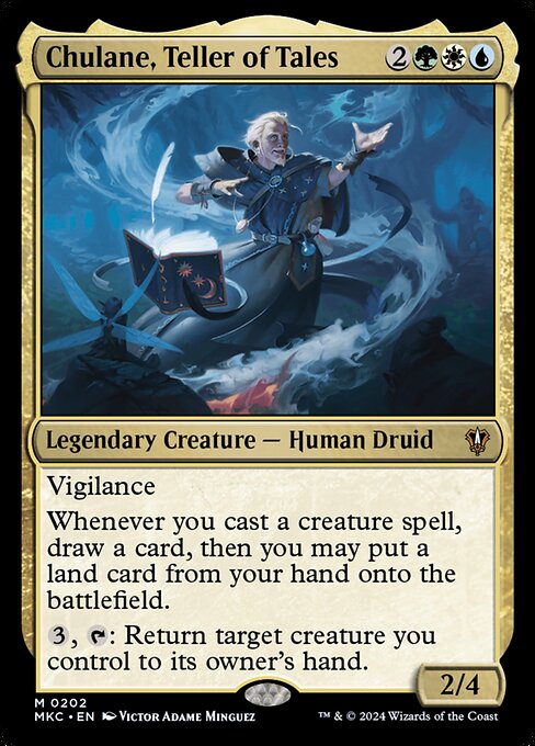 Chulane, Teller of Tales highlighted card art