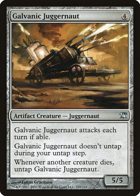 Galvanic Juggernaut from Innistrad