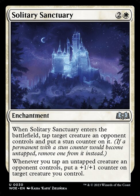 Solitary Sanctuary highlighted card art