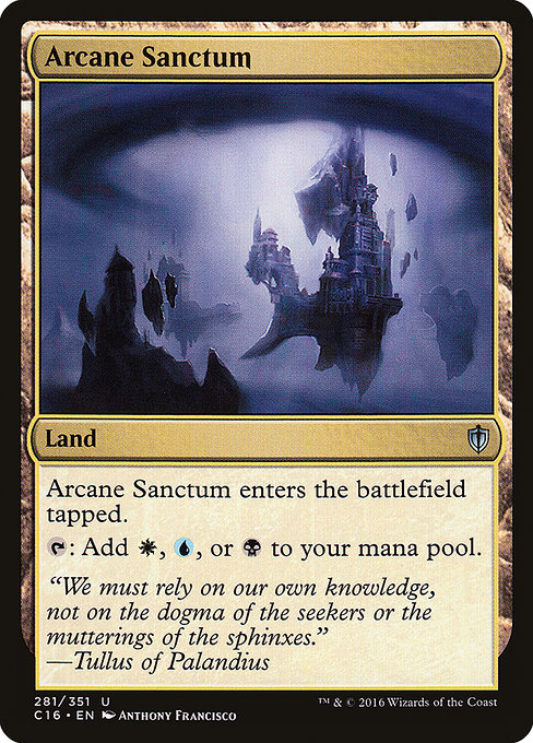 Arcane Sanctum from Commander 2016