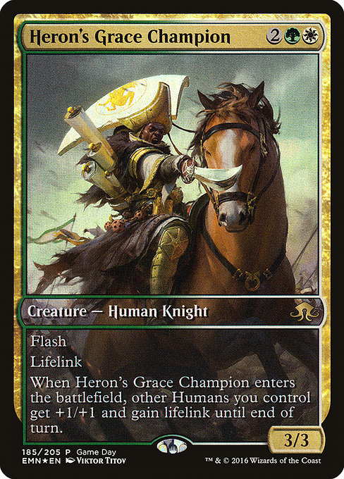 Heron's Grace Champion from Eldritch Moon Promos