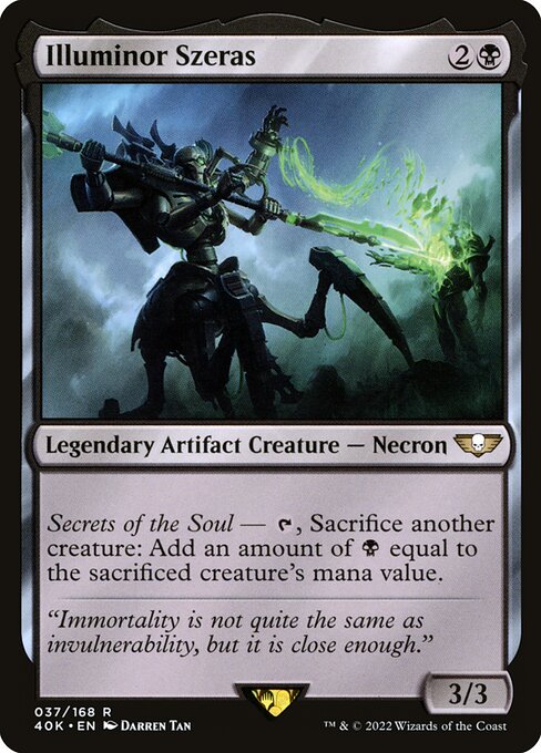 Illuminor Szeras from Warhammer 40,000 Commander