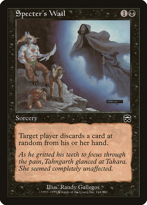 Specter's Wail highlighted card art