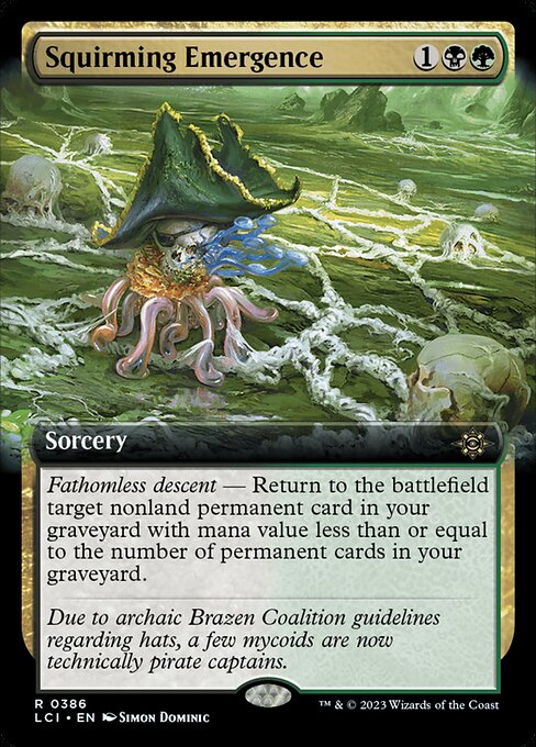Squirming Emergence from The Lost Caverns of Ixalan