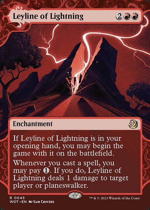 Leyline of Lightning highlighted card art