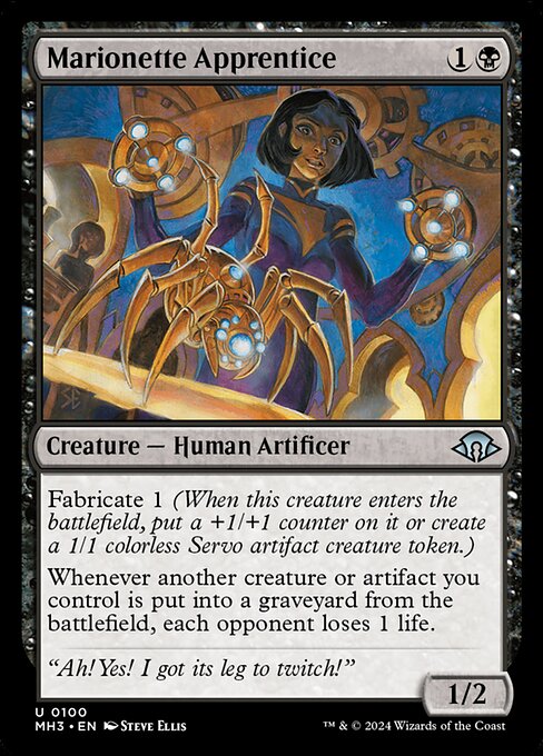 Marionette Apprentice from Modern Horizons 3