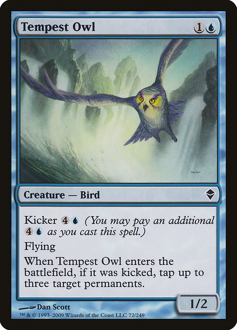 Tempest Owl highlighted card art