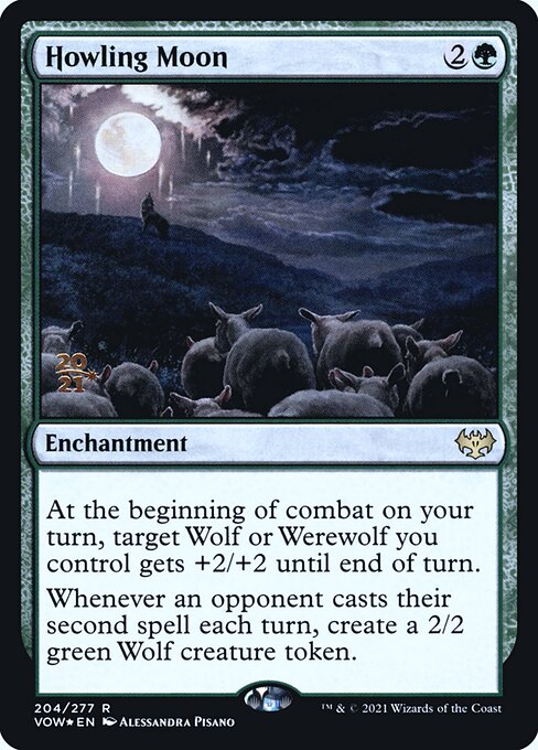 Howling Moon from Innistrad: Crimson Vow Promos