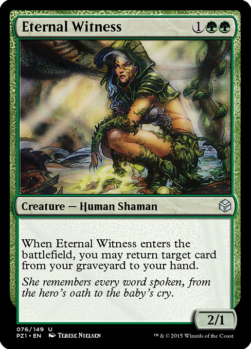 Eternal Witness from Legendary Cube Prize Pack