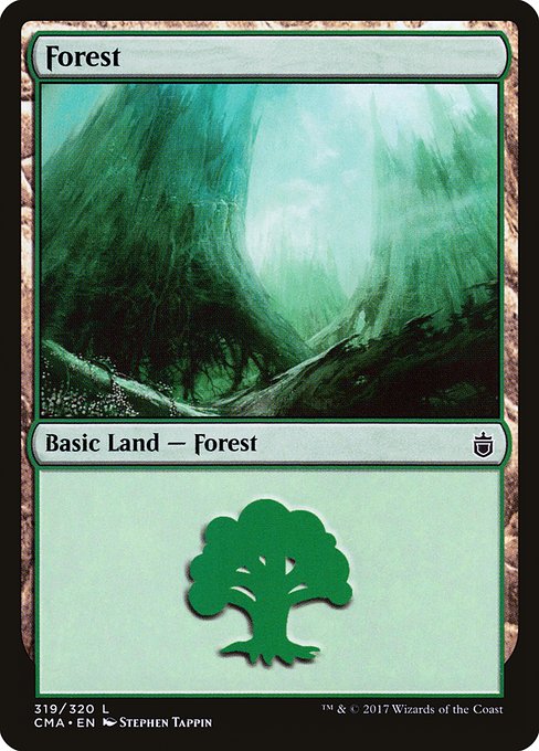 Forest from Commander Anthology
