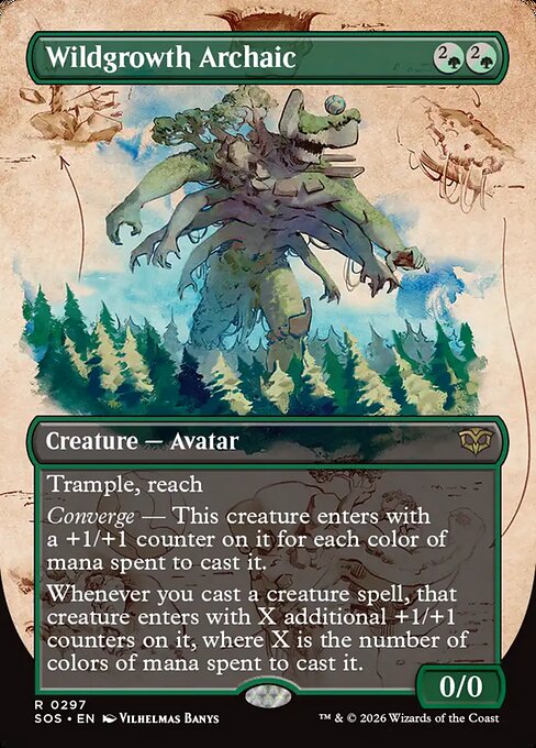 Wildgrowth Archaic highlighted card art