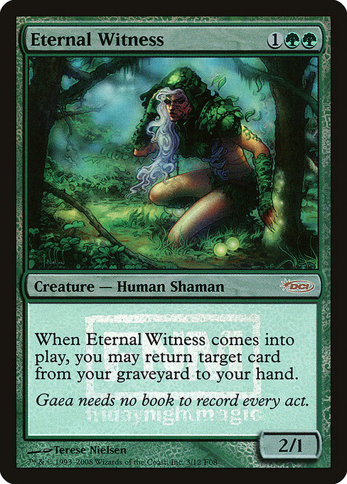 Eternal Witness from Friday Night Magic 2008