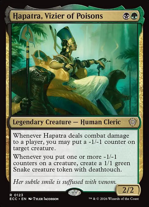 Hapatra, Vizier of Poisons from Lorwyn Eclipsed Commander