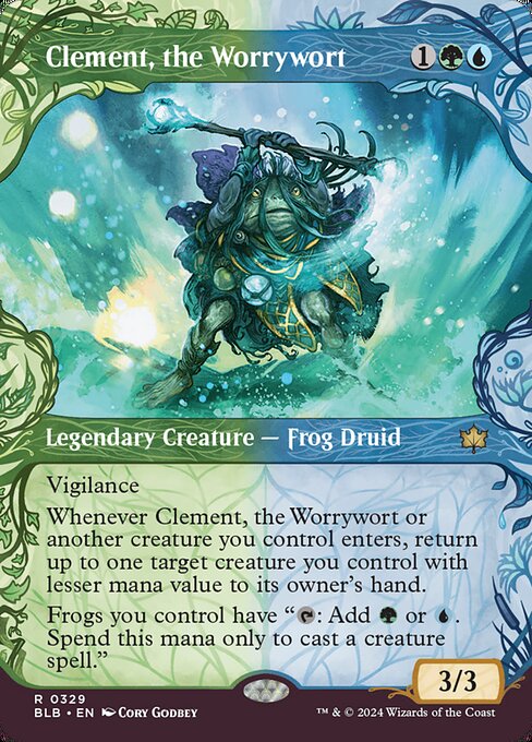 Clement, the Worrywort from Bloomburrow