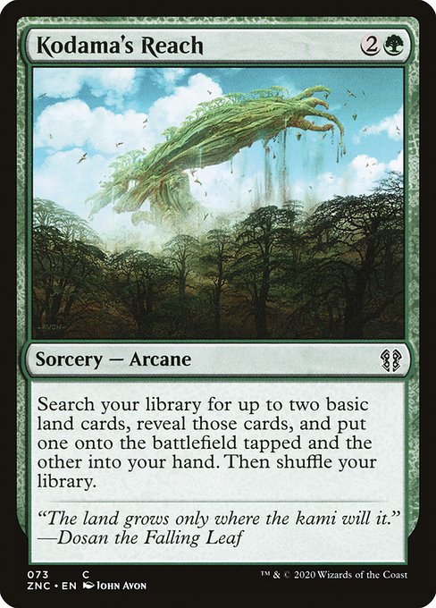 Kodama's Reach from Zendikar Rising Commander