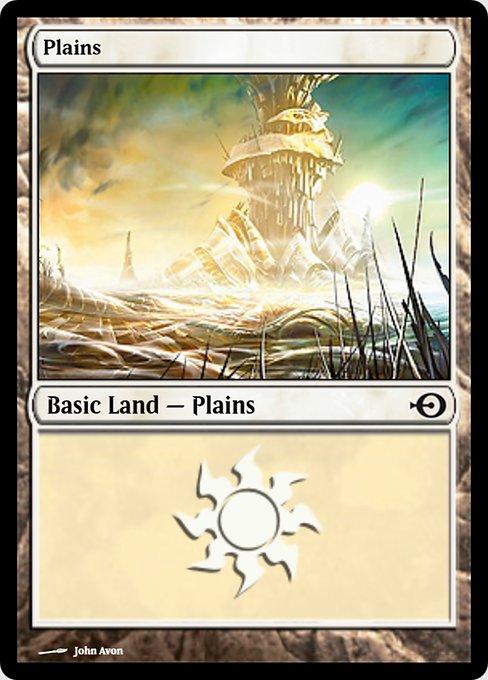 Plains from Magic Online Promos