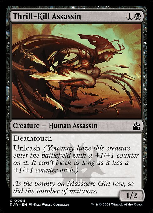 Thrill-Kill Assassin highlighted card art