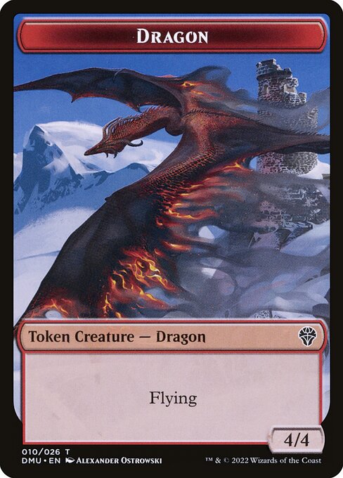 Dragon from Dominaria United Tokens