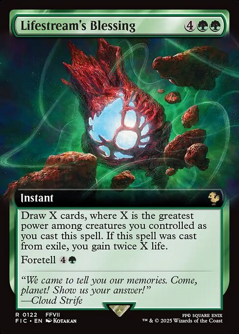 Lifestream's Blessing from Final Fantasy Commander