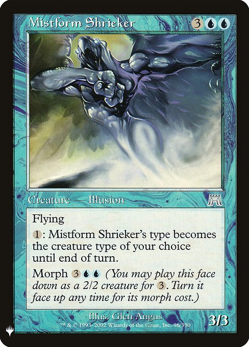 Mistform Shrieker highlighted card art