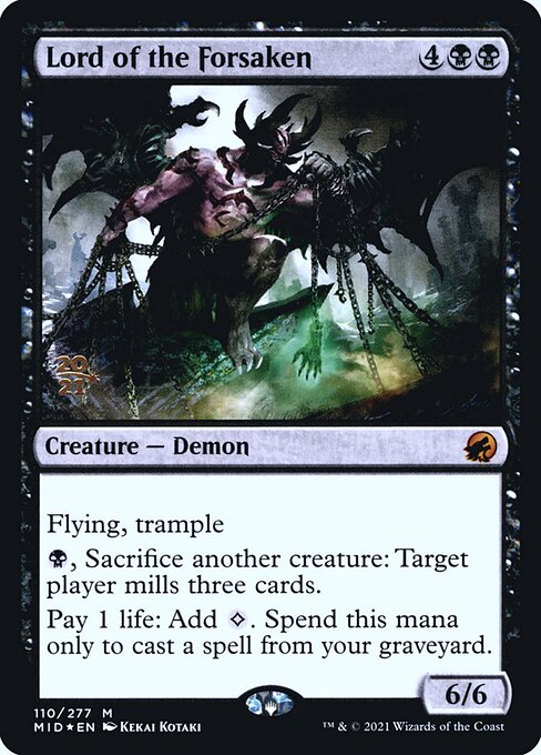 Lord of the Forsaken from Innistrad: Midnight Hunt Promos