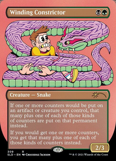 Winding Constrictor from Secret Lair Drop