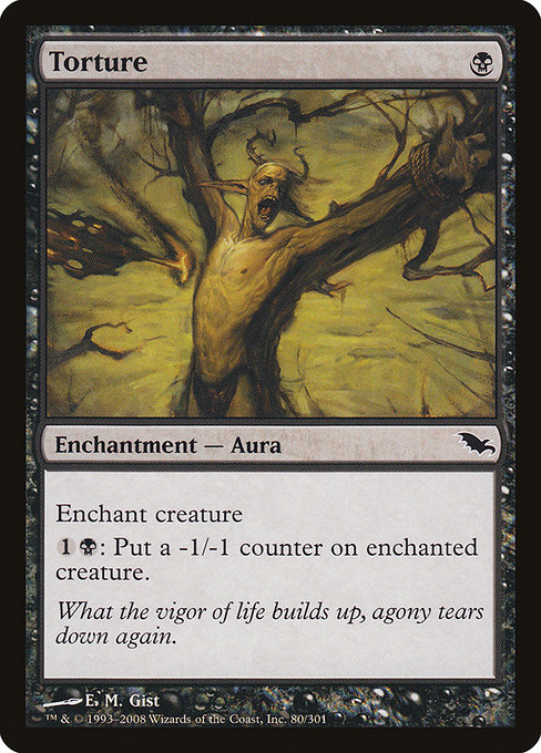Torture highlighted card art