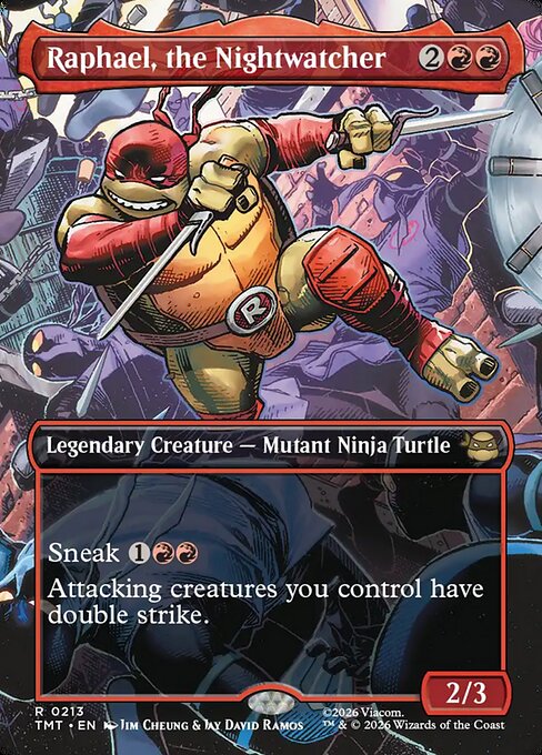 Raphael, the Nightwatcher from Teenage Mutant Ninja Turtles