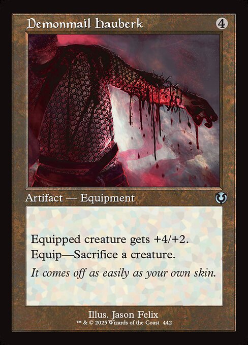 Demonmail Hauberk from Innistrad Remastered