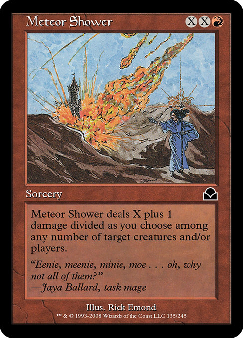 Meteor Shower highlighted card art