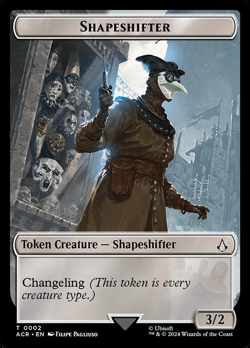 Shapeshifter from Assassin's Creed Tokens