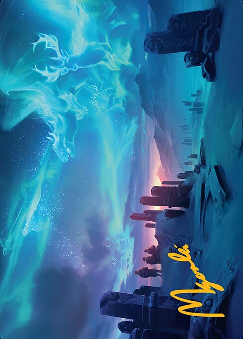 Auroral Procession // Auroral Procession from Tarkir: Dragonstorm Art Series