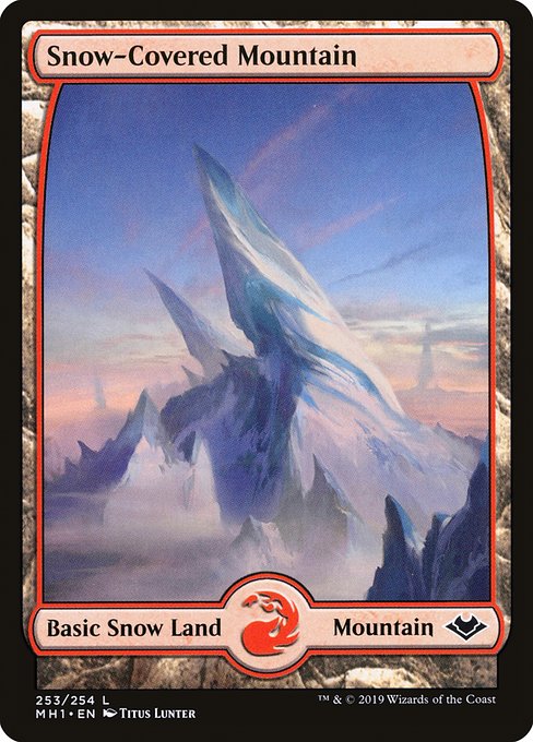 Snow-Covered Mountain from Modern Horizons