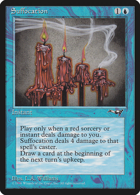 Suffocation highlighted card art